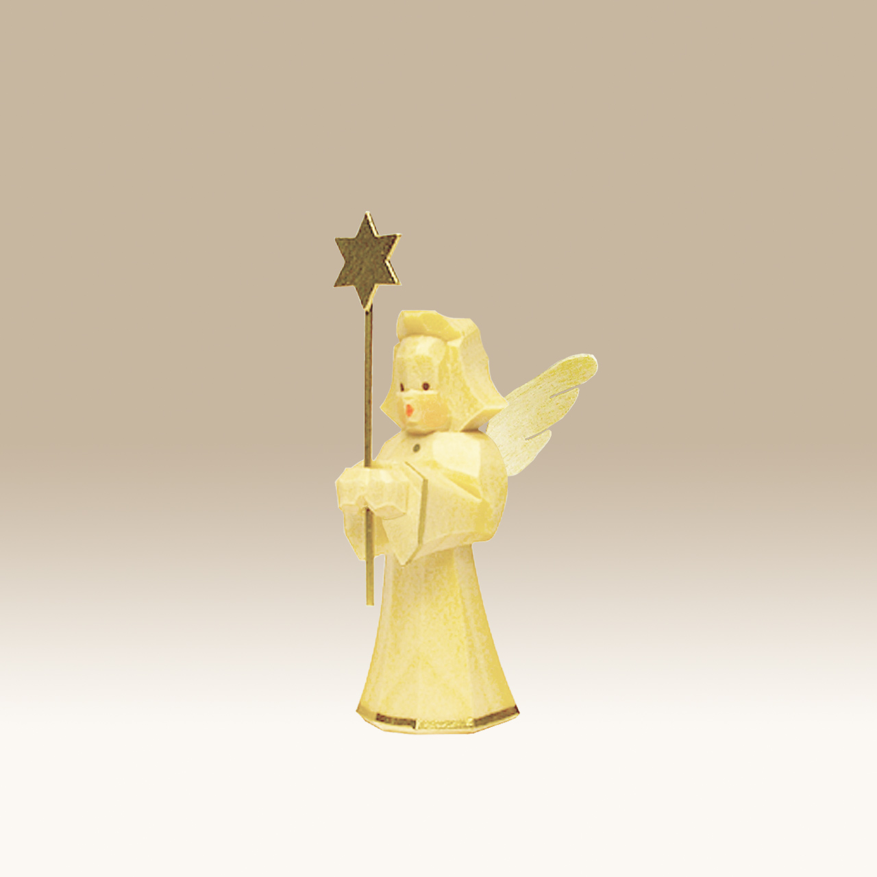 Geschnitzter Engel, Sternträger