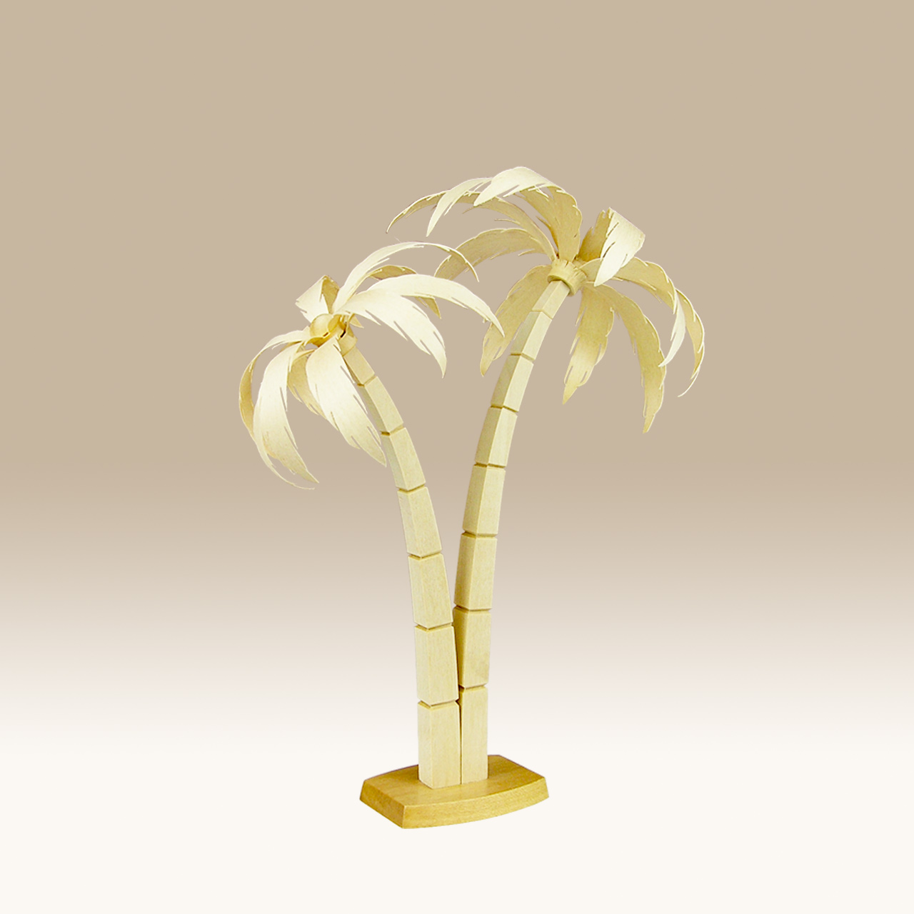 Geschnitzte Palmen