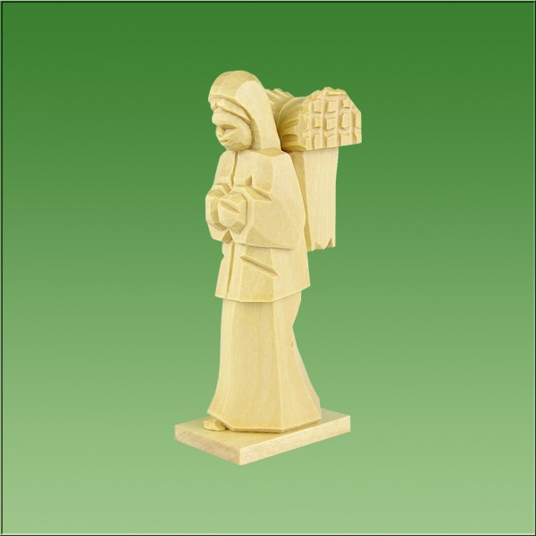 geschnitzter Waldfrau, 7-9cm, natur